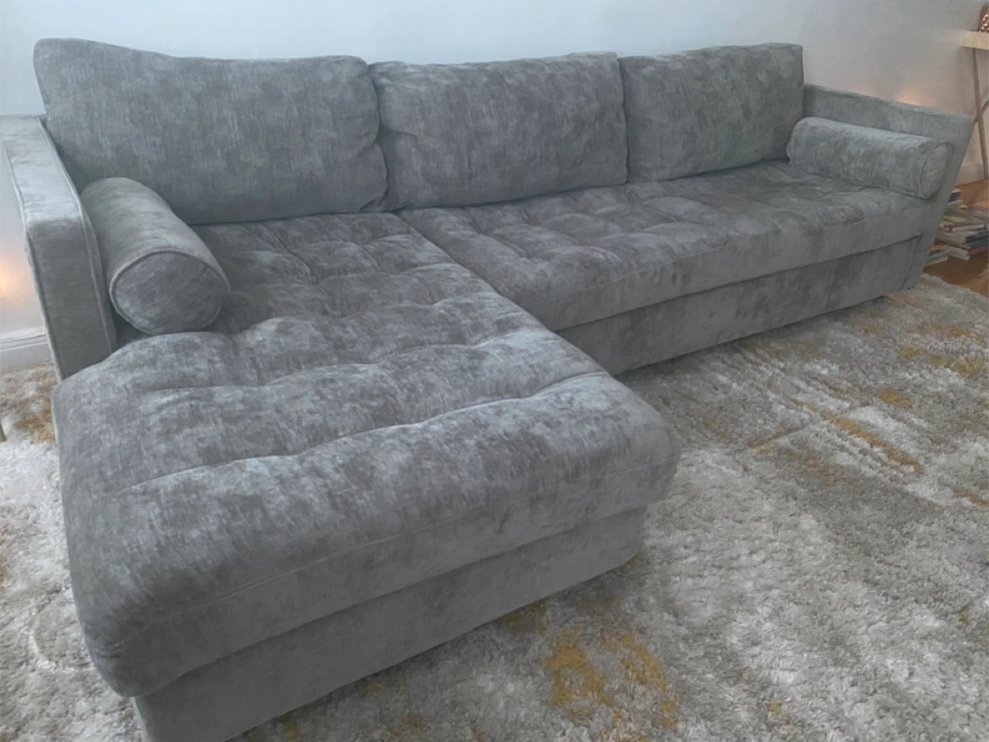 Joybird Sleeper Sofa - Gray Fabric - photo 4