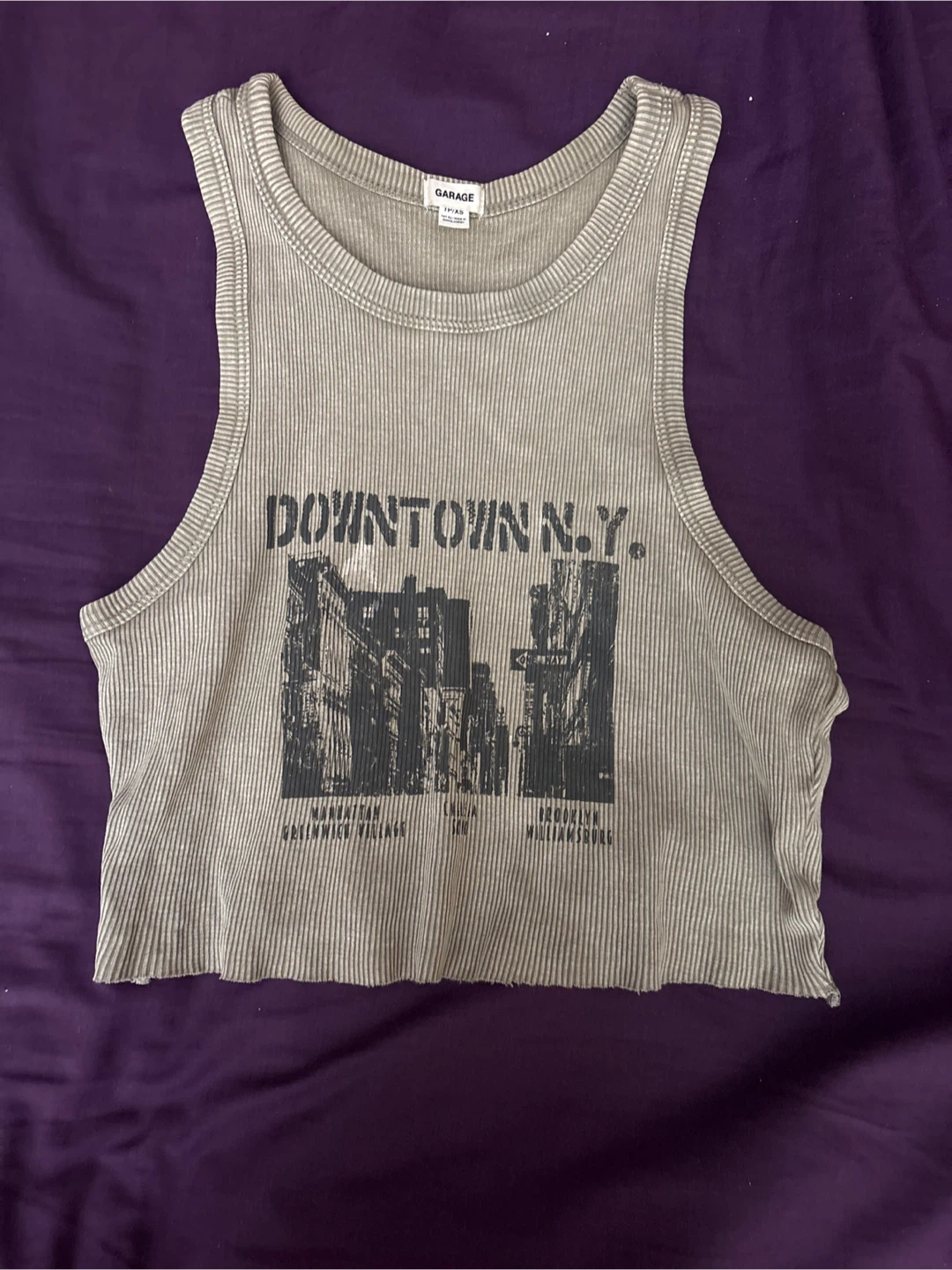 Garage Women's Downtown N.Y. Graphic Tank Top