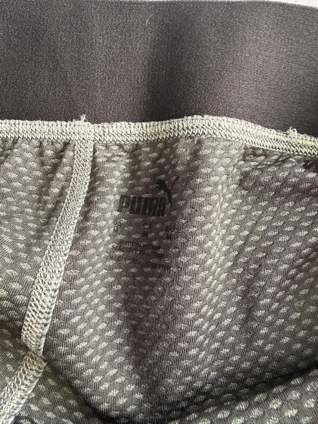 Puma Grey Workout Shorts – Women’s Medium - photo 3