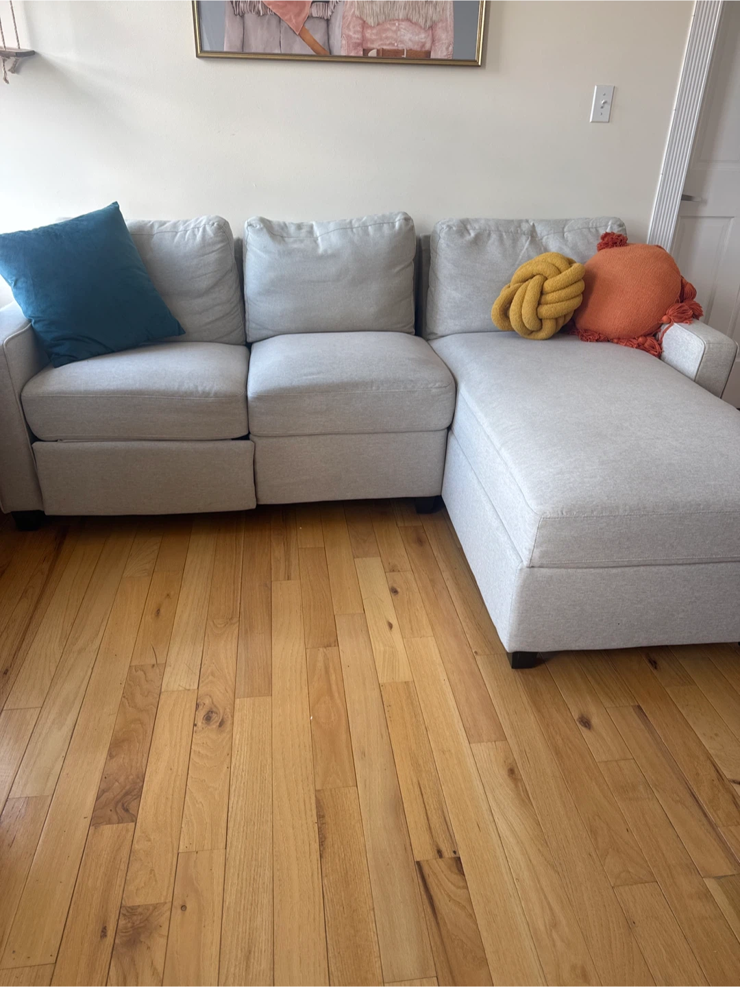 Sectional Sofa with Storage Chaise