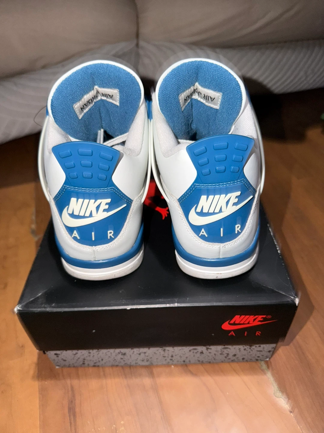 Air Jordan 4 Retro military blue - photo 3