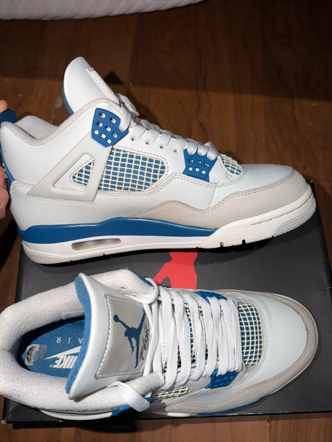 Air Jordan 4 Retro military blue - photo 4