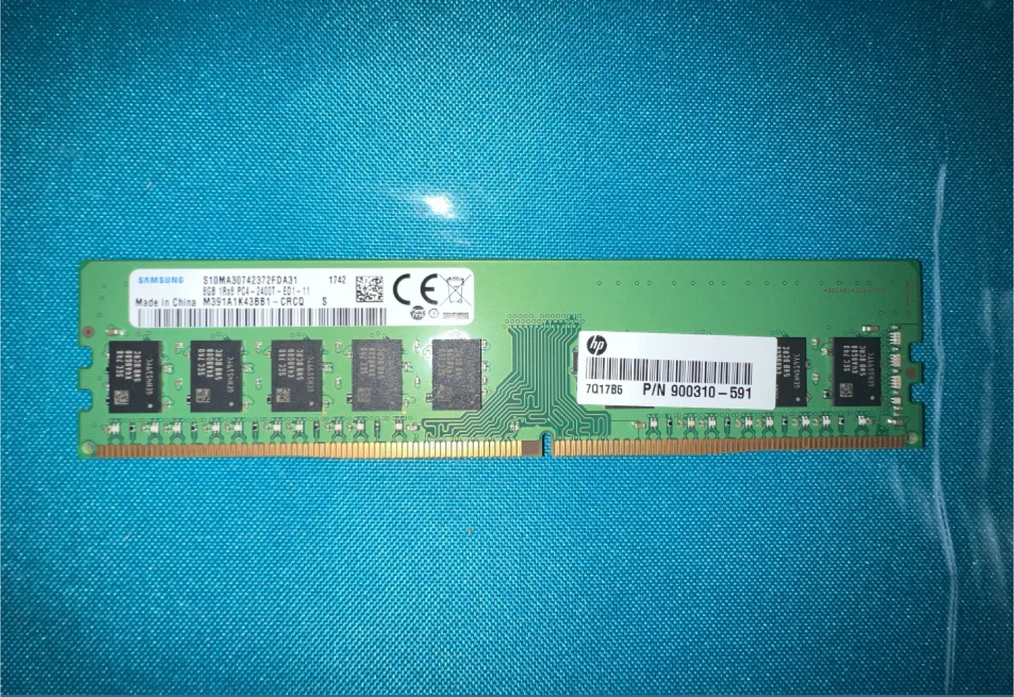 Samsung 8GB DDR4 RAM Module