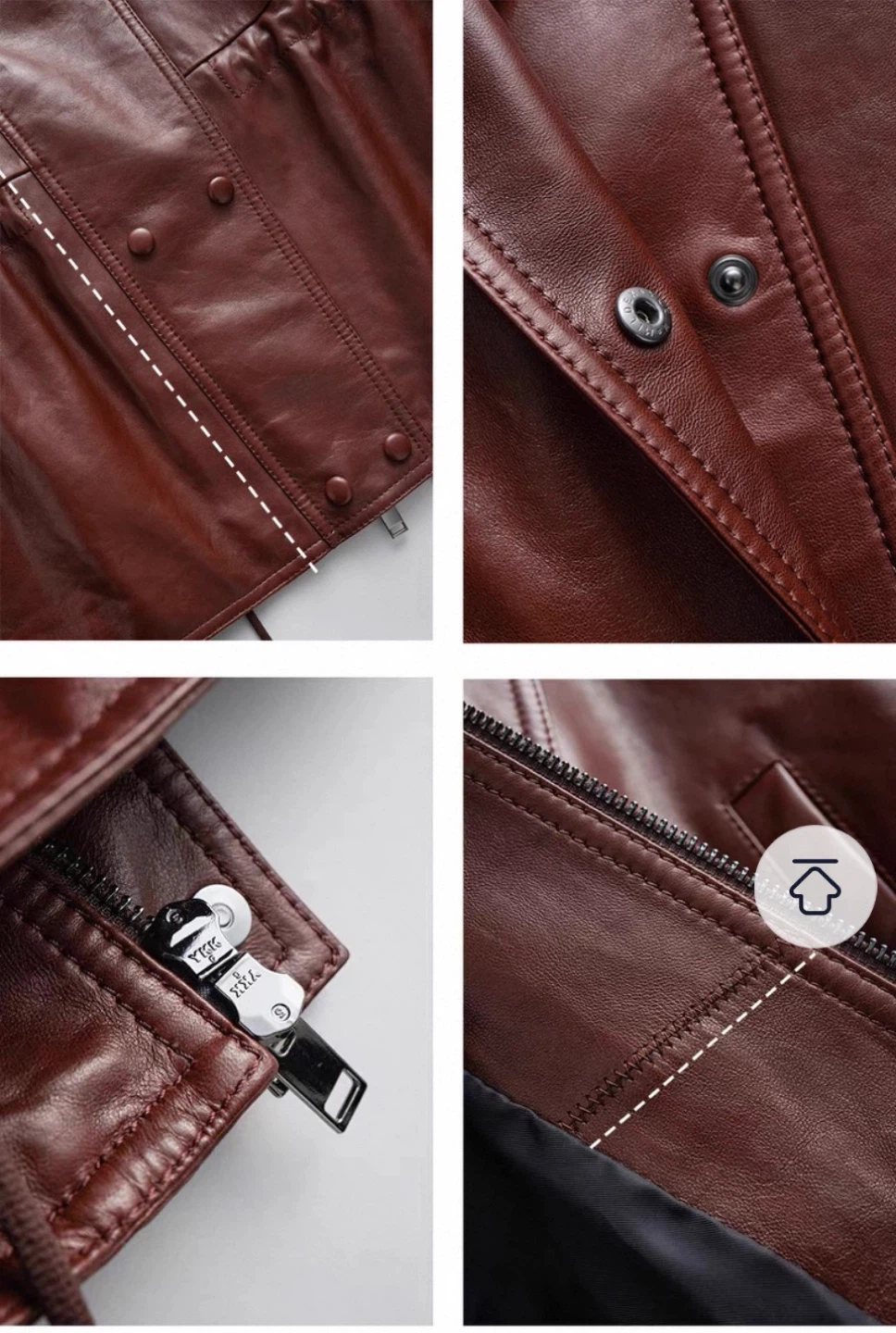 Sheep Leather Jacket NEW WITH TAGS - photo 4