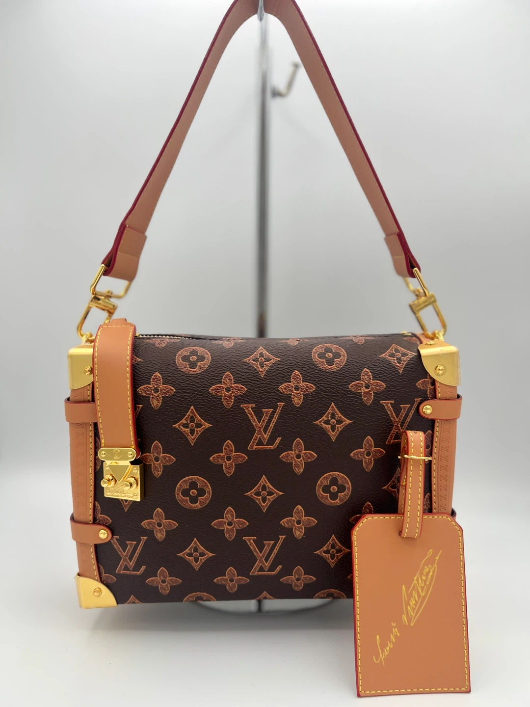 Louis Vuitton Monogram Trunk Bag with Luggage Tag