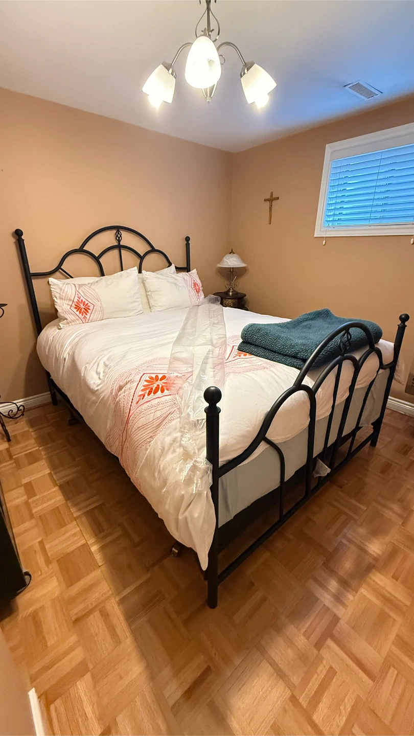 Black Metal Bed Frame