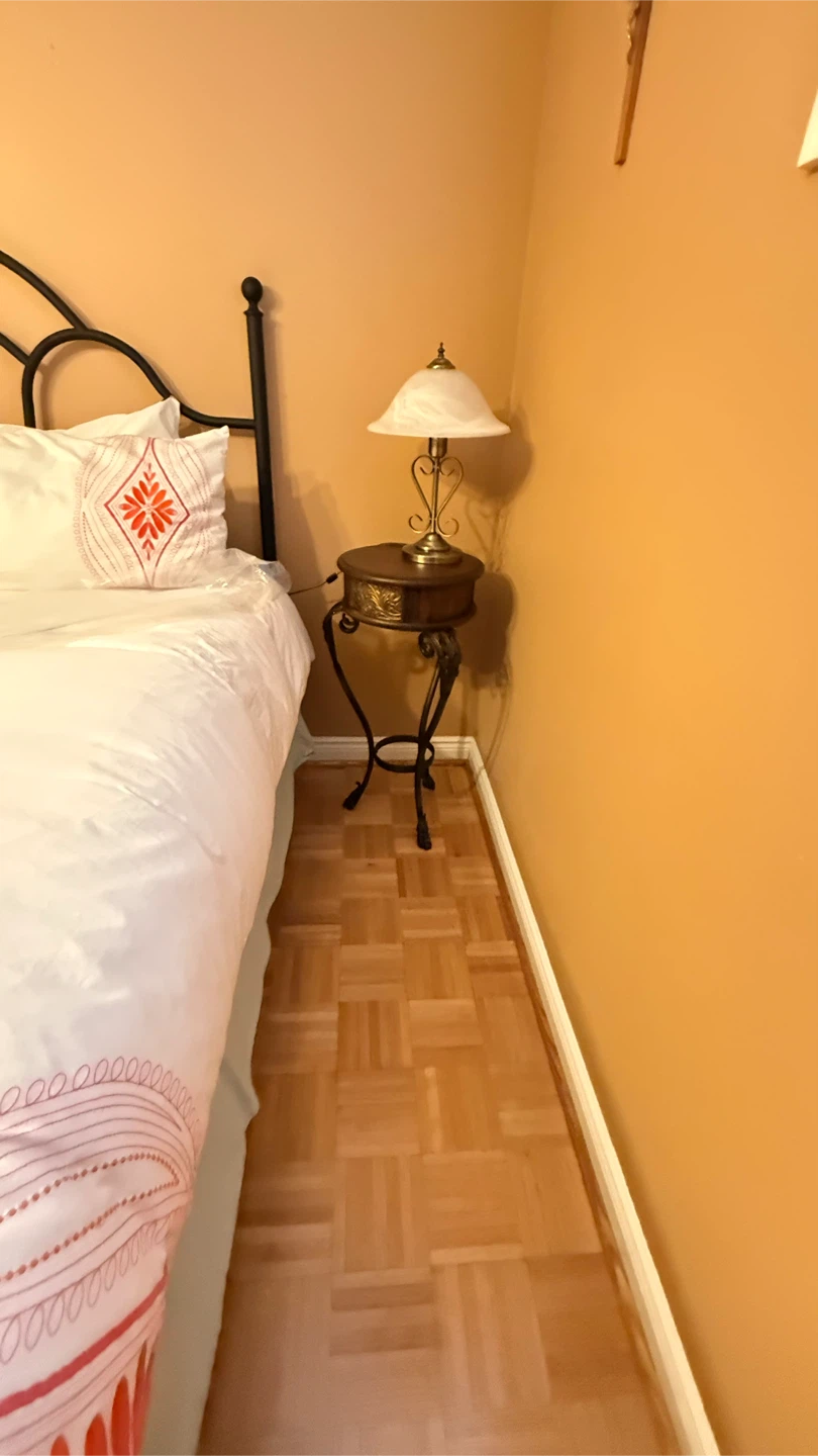 Black Metal Bed Frame - photo 2
