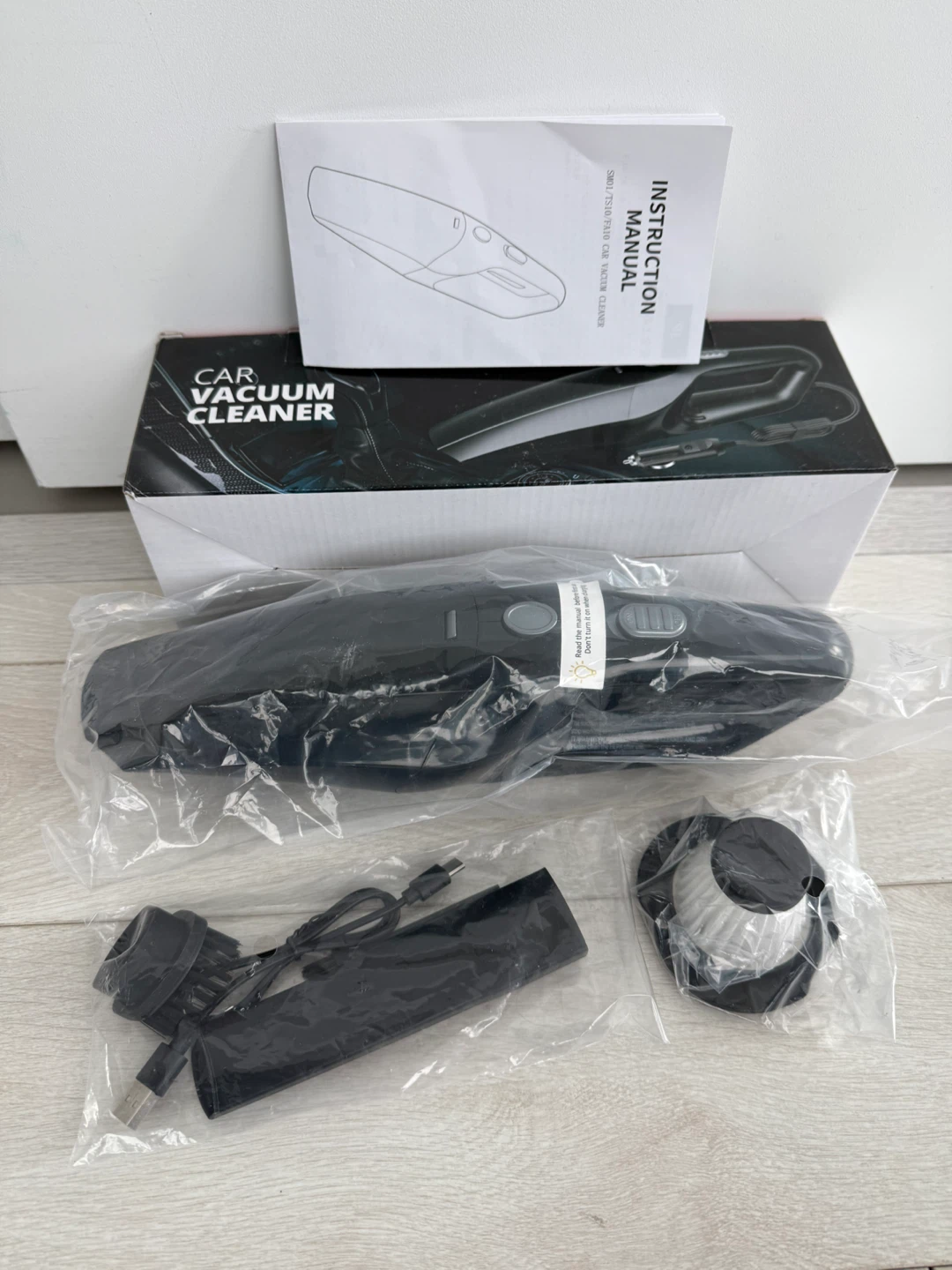 Car Vacuum Cleaner USB C rechargeable