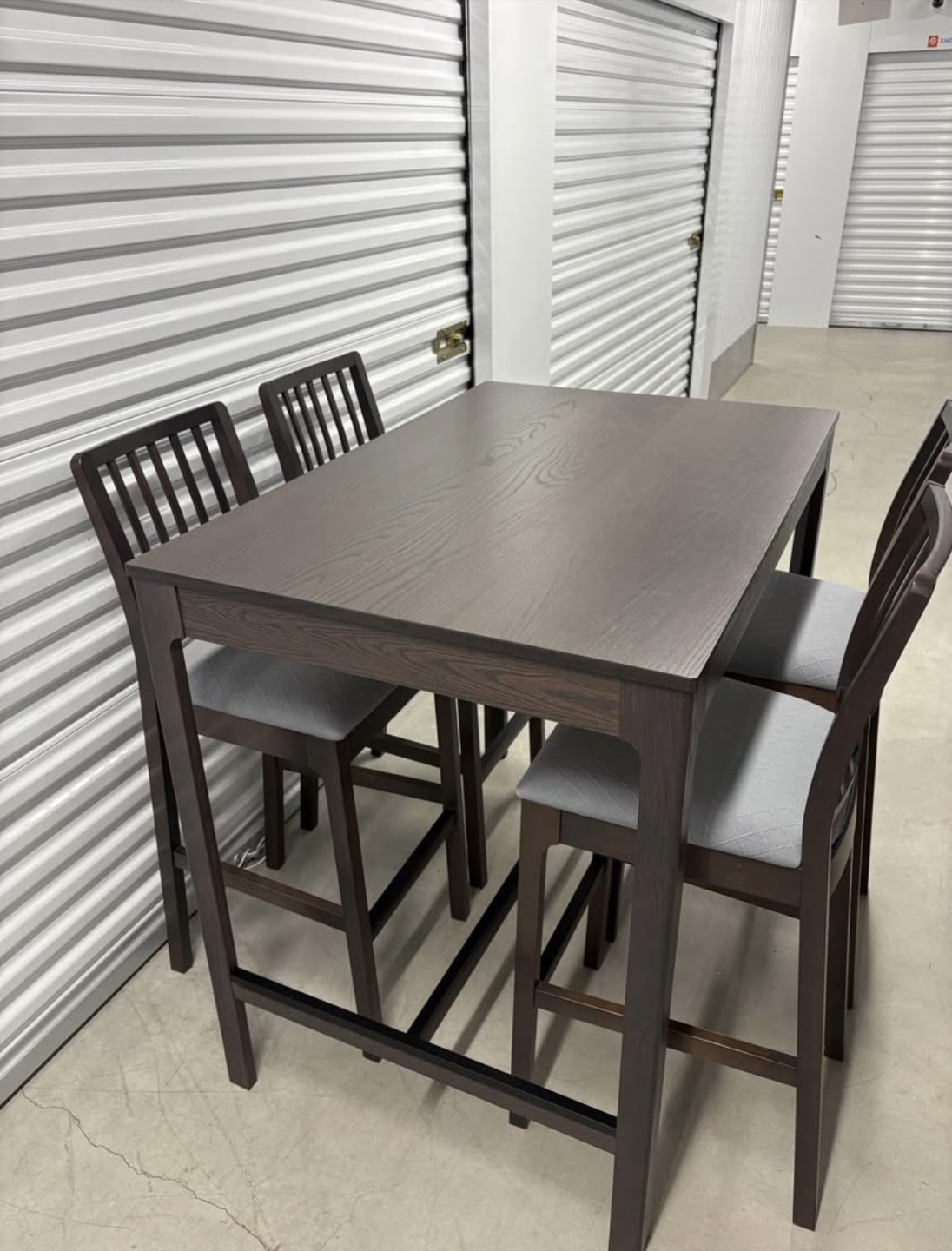 Can deliver—Ikea Ekedalen bar set with 4 chairs—Retail: $1051. - photo 4