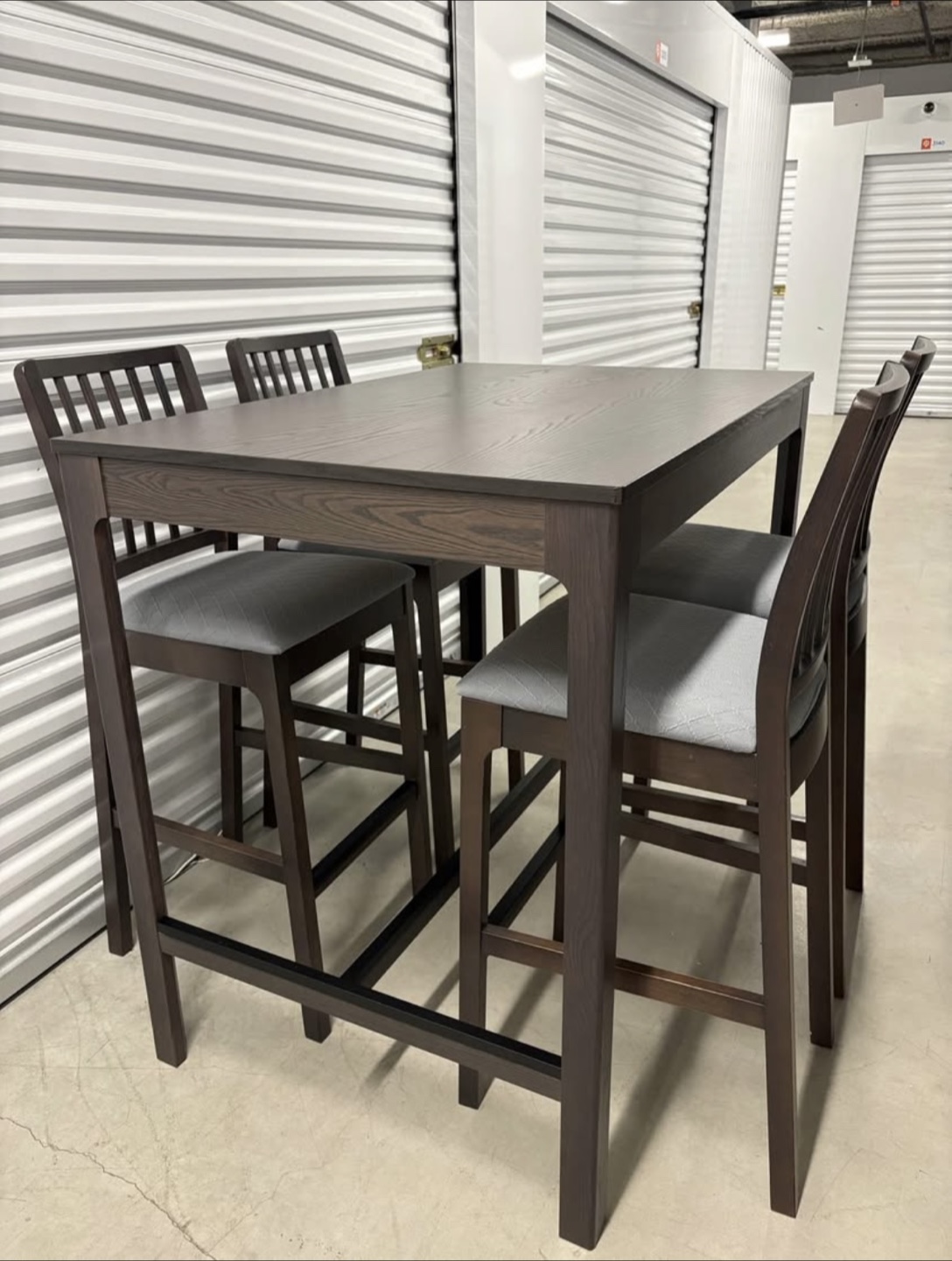 Can deliver—Ikea Ekedalen bar set with 4 chairs—Retail: $1051. - photo 3