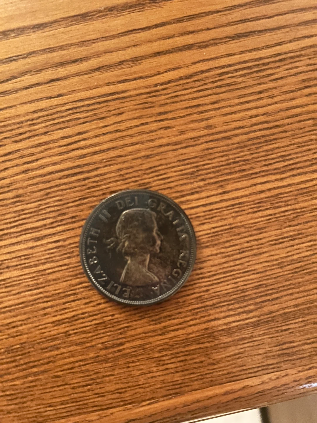 1963 Canadian Silver Dollar 80% Silver - photo 3