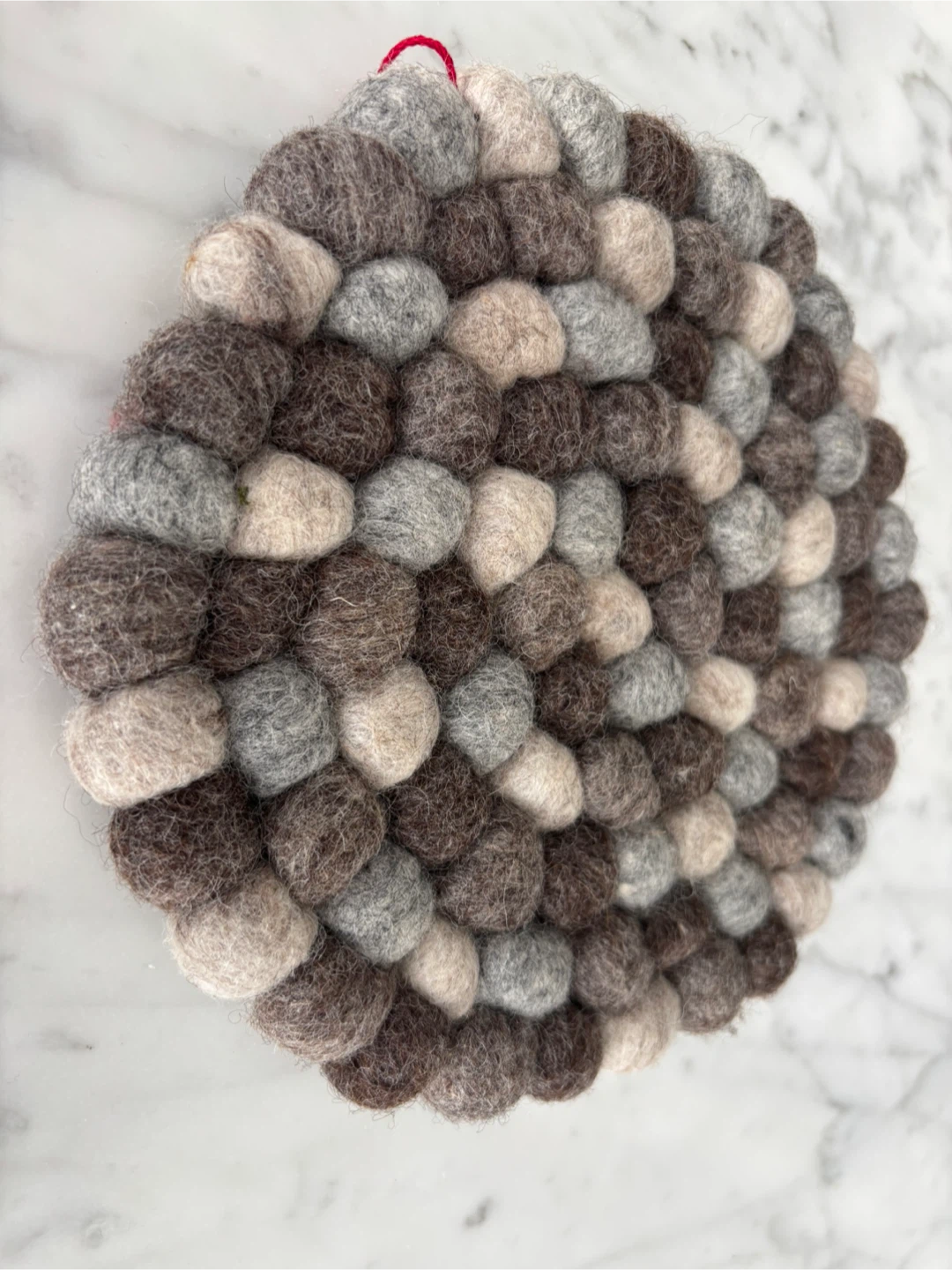 Felted Wool Pot Holder Trivet