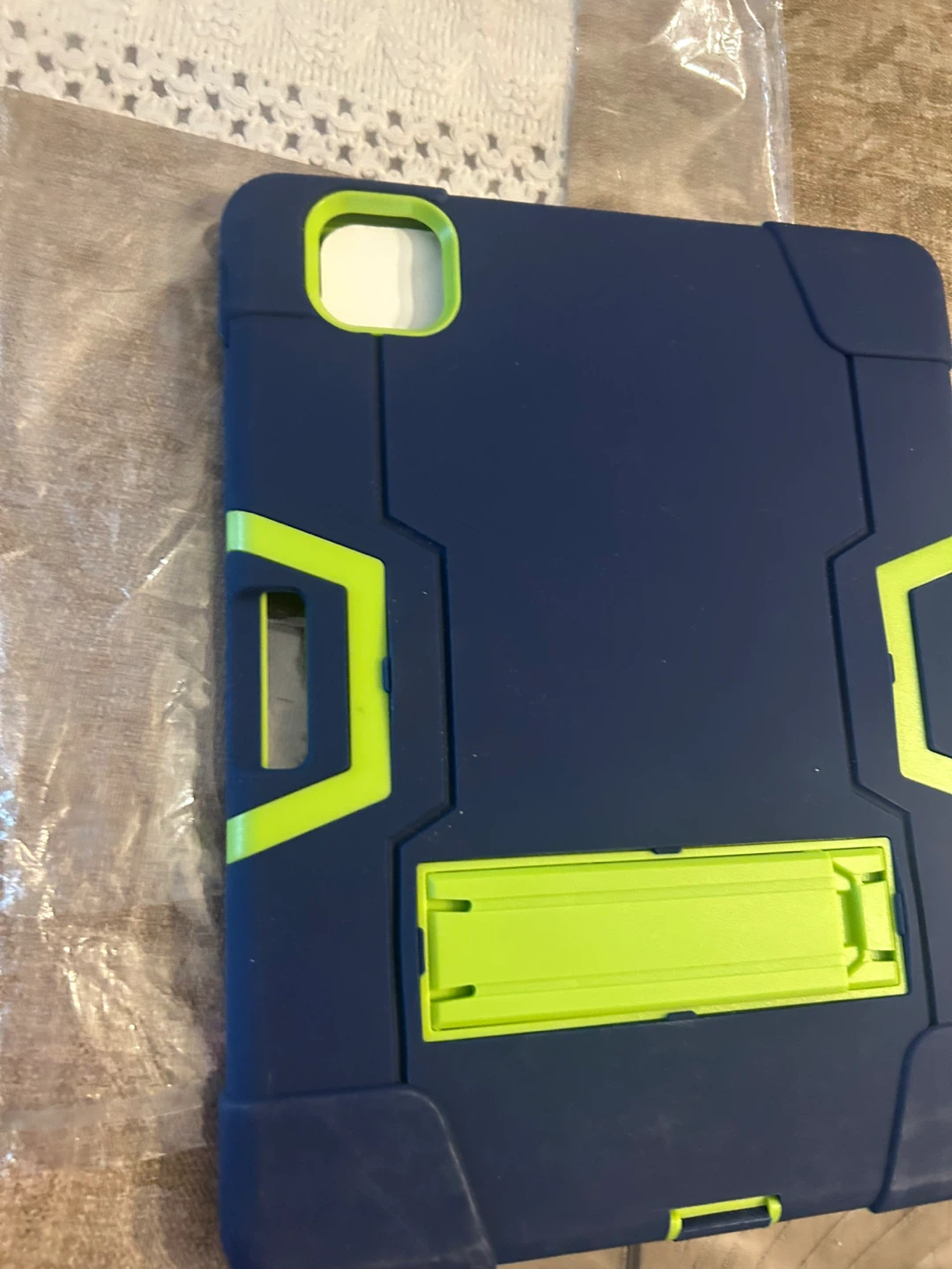 Blue & Lime Green Tablet Case for iPad Pro 11 inch (2018/2020)