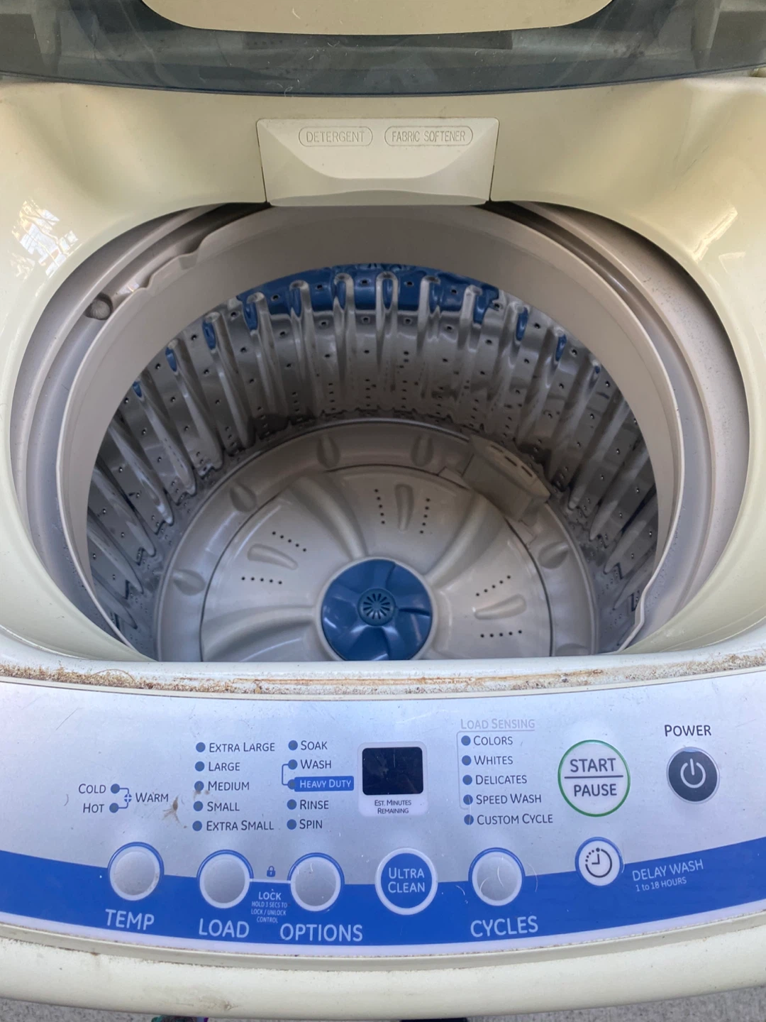 GE Top Load Washing Machine - photo 2