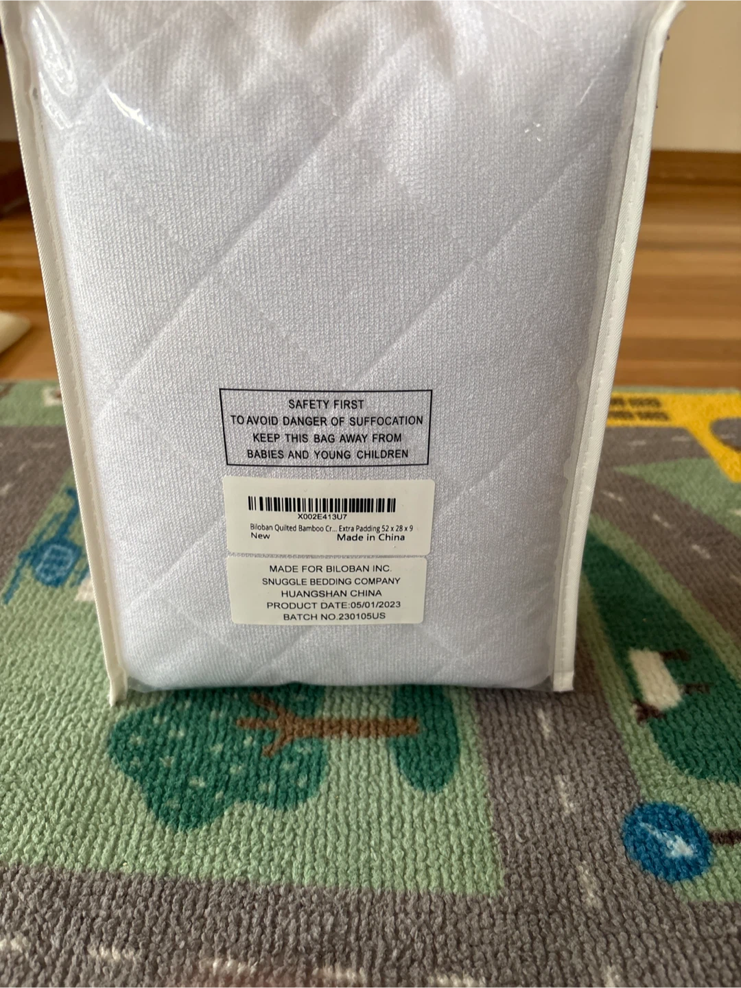 Brand new- Biloban Waterproof bamboo mattress pad 52X28x9 - photo 3