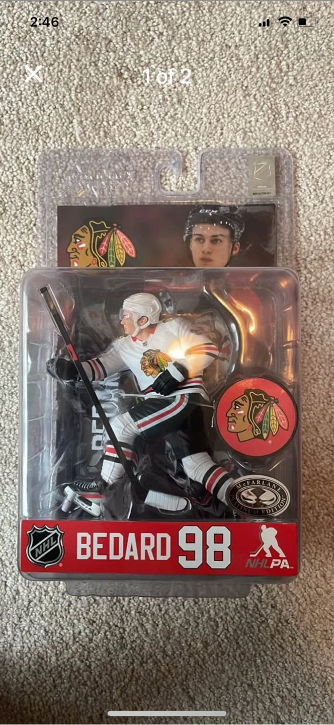 Connor Bedard 98 McFarlane Toys NHL Action Figure