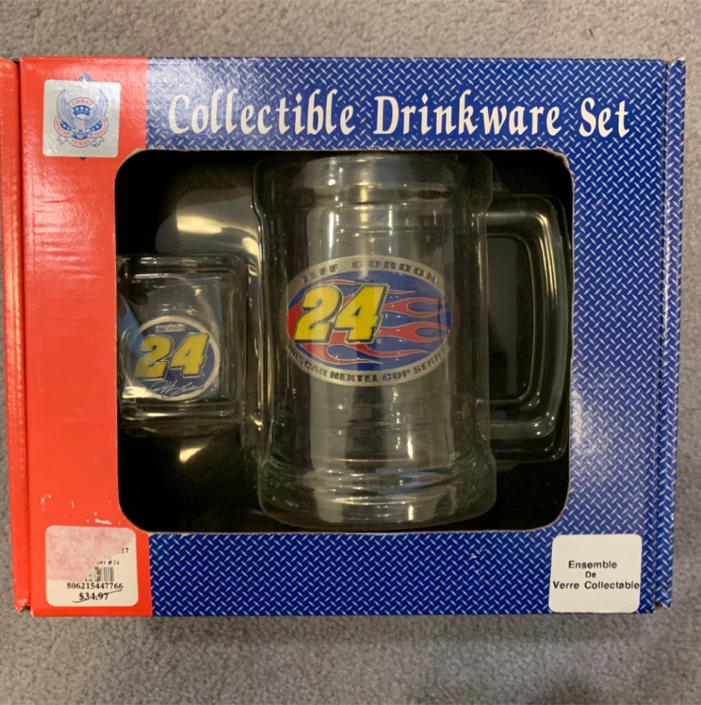 Jeff Gordon #24 NASCAR Collectible Drinkware Set