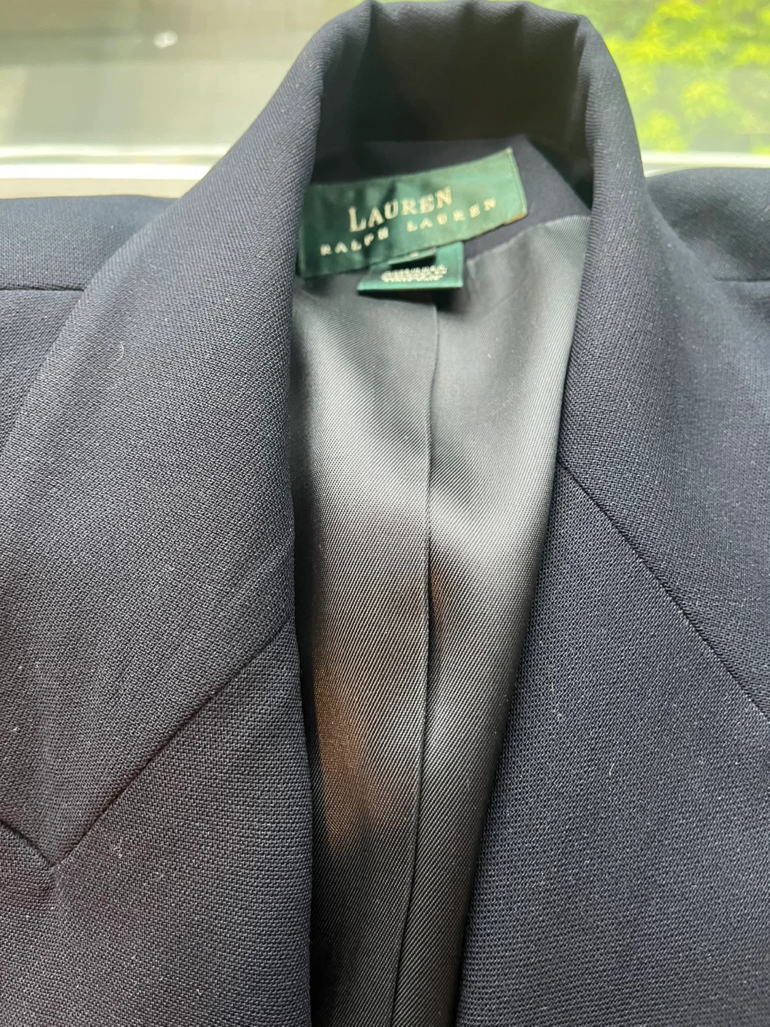Ralph Lauren Navy Blazer with Crest women’s size 16 - photo 2