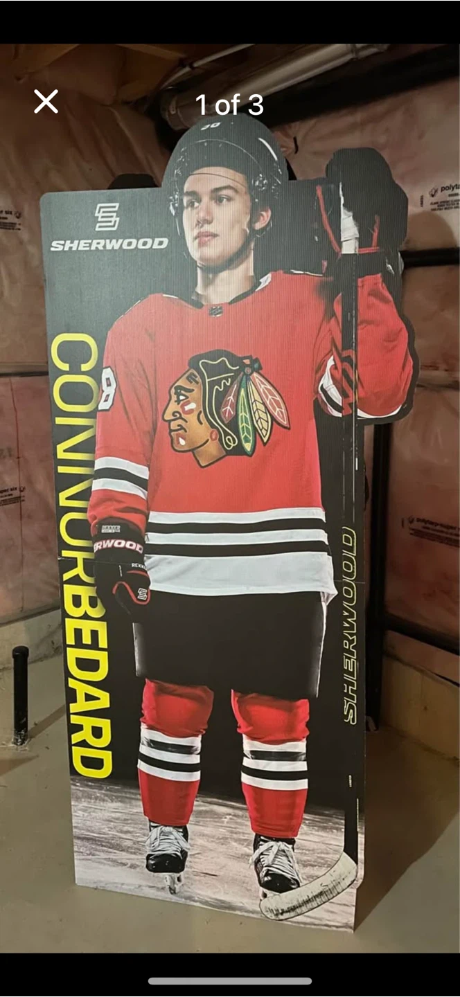 Sherwood Connor Bedard Life-Size Cardboard Cutout - photo 3