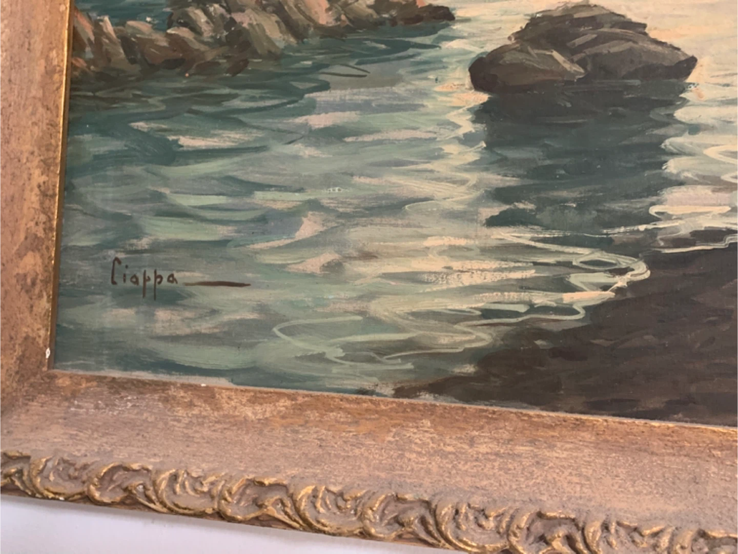 Framed Seascape Painting by Ciappa - photo 2