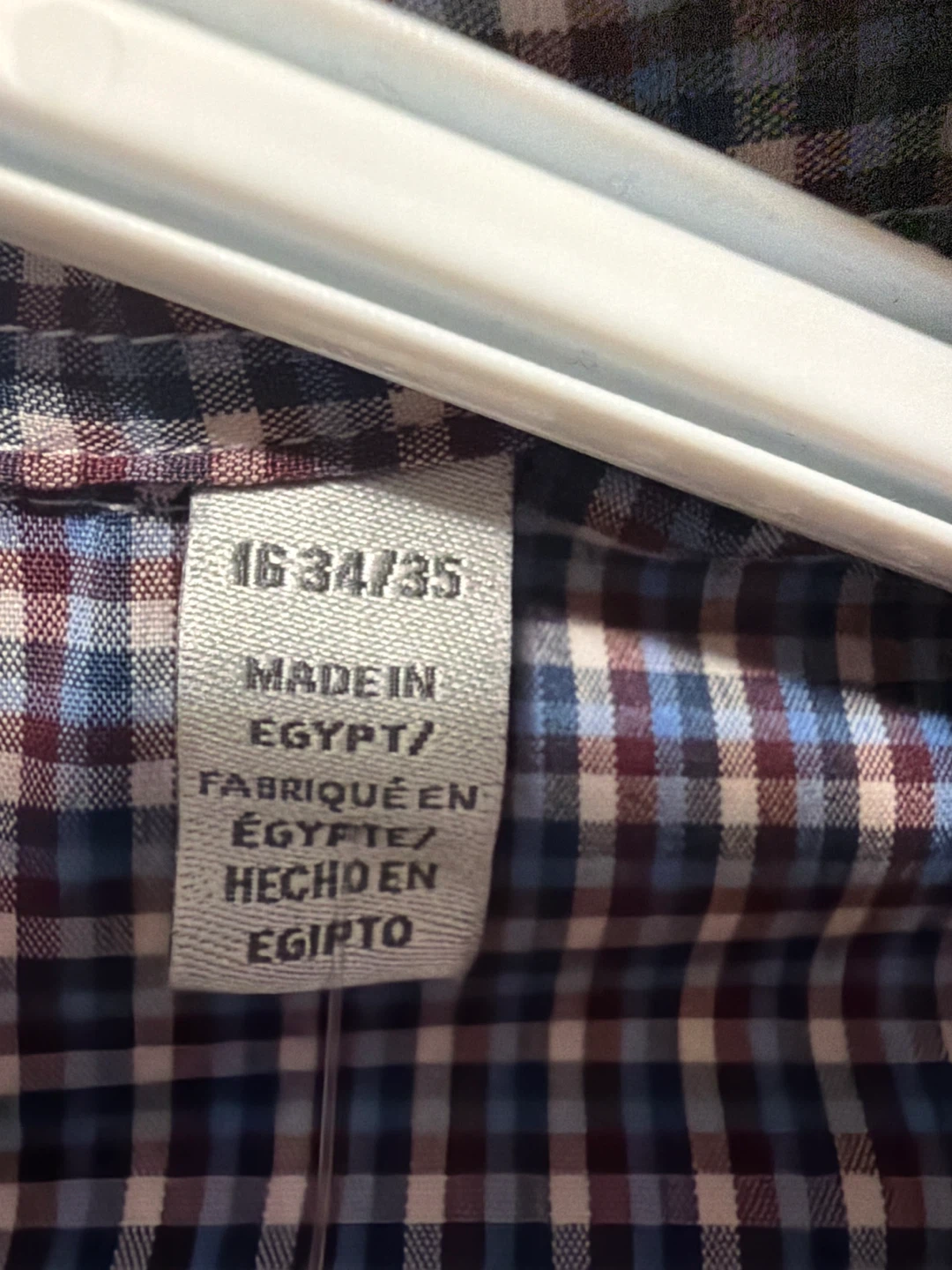 Perry Ellis Portfolio Tech Shirt Slim Fit Plaid Dress Shirt - photo 4