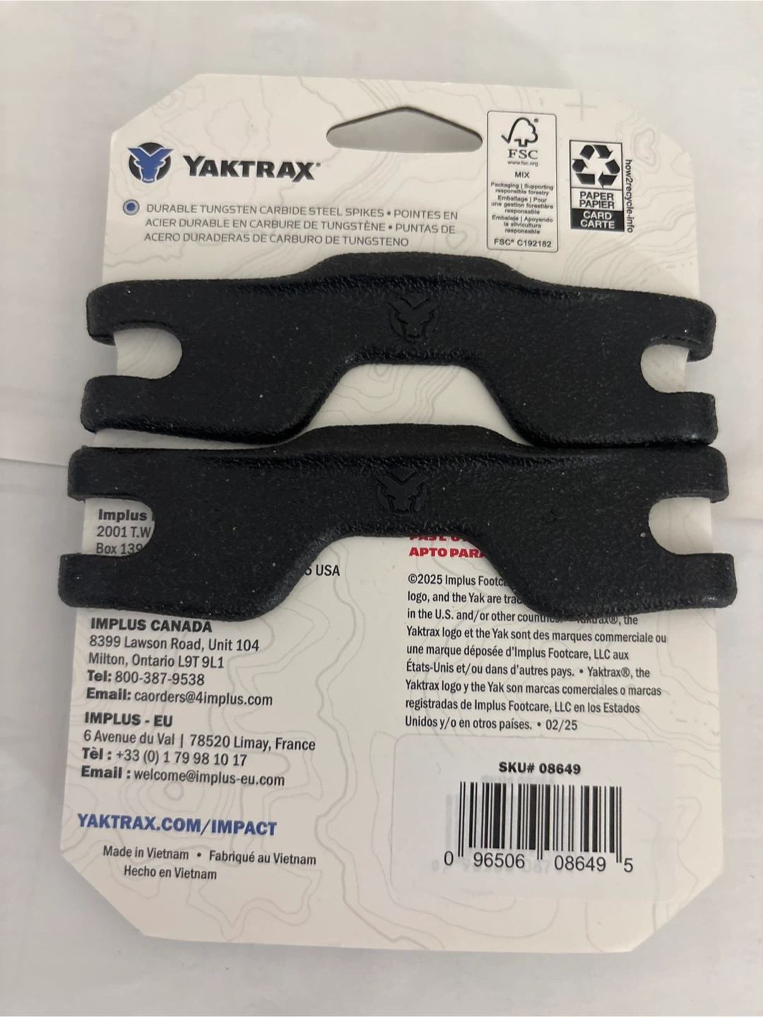 Yaktrax Quick Trax Traction Cleats - photo 2