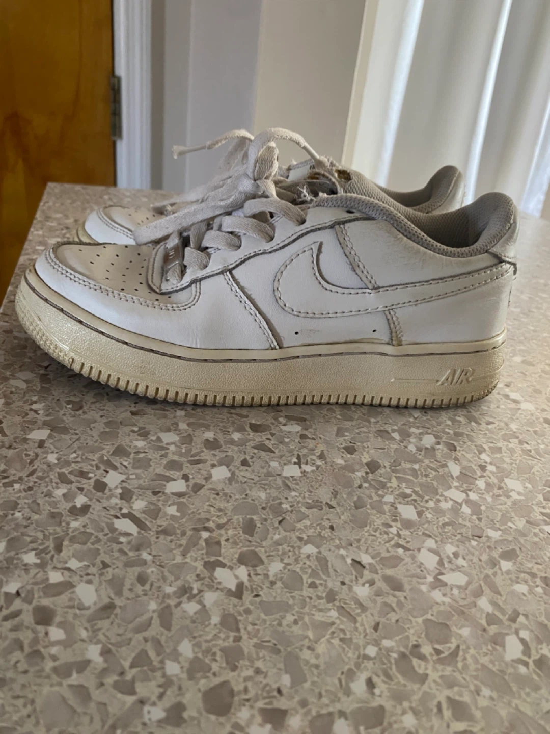 Nike Air Force 1 White Sneakers - photo 4