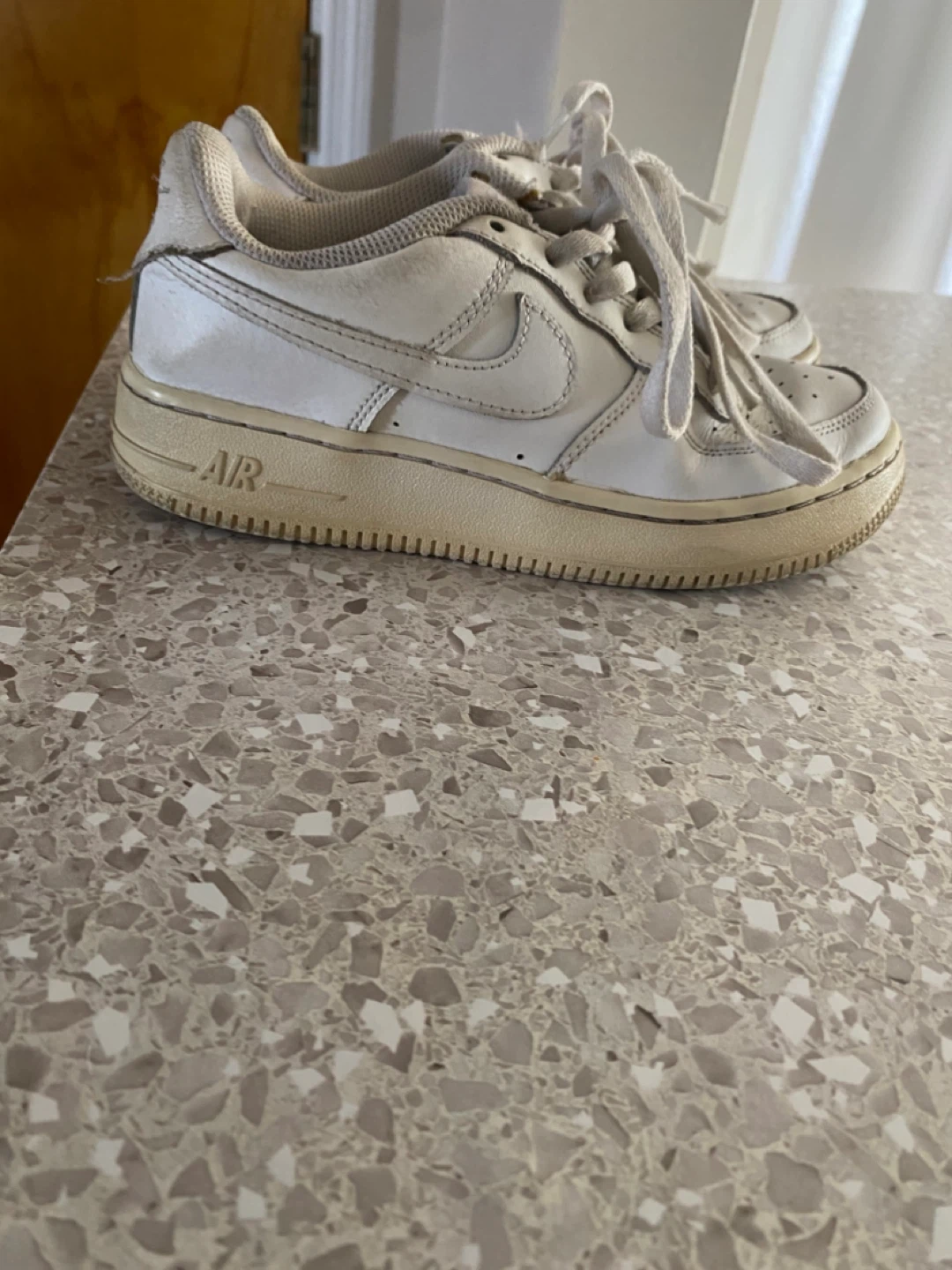 Nike Air Force 1 White Sneakers - photo 2