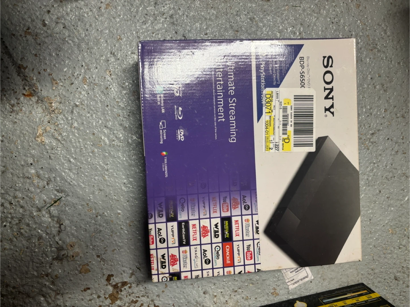 Sony BDP-S6500 Blu-ray Disc/DVD Player
