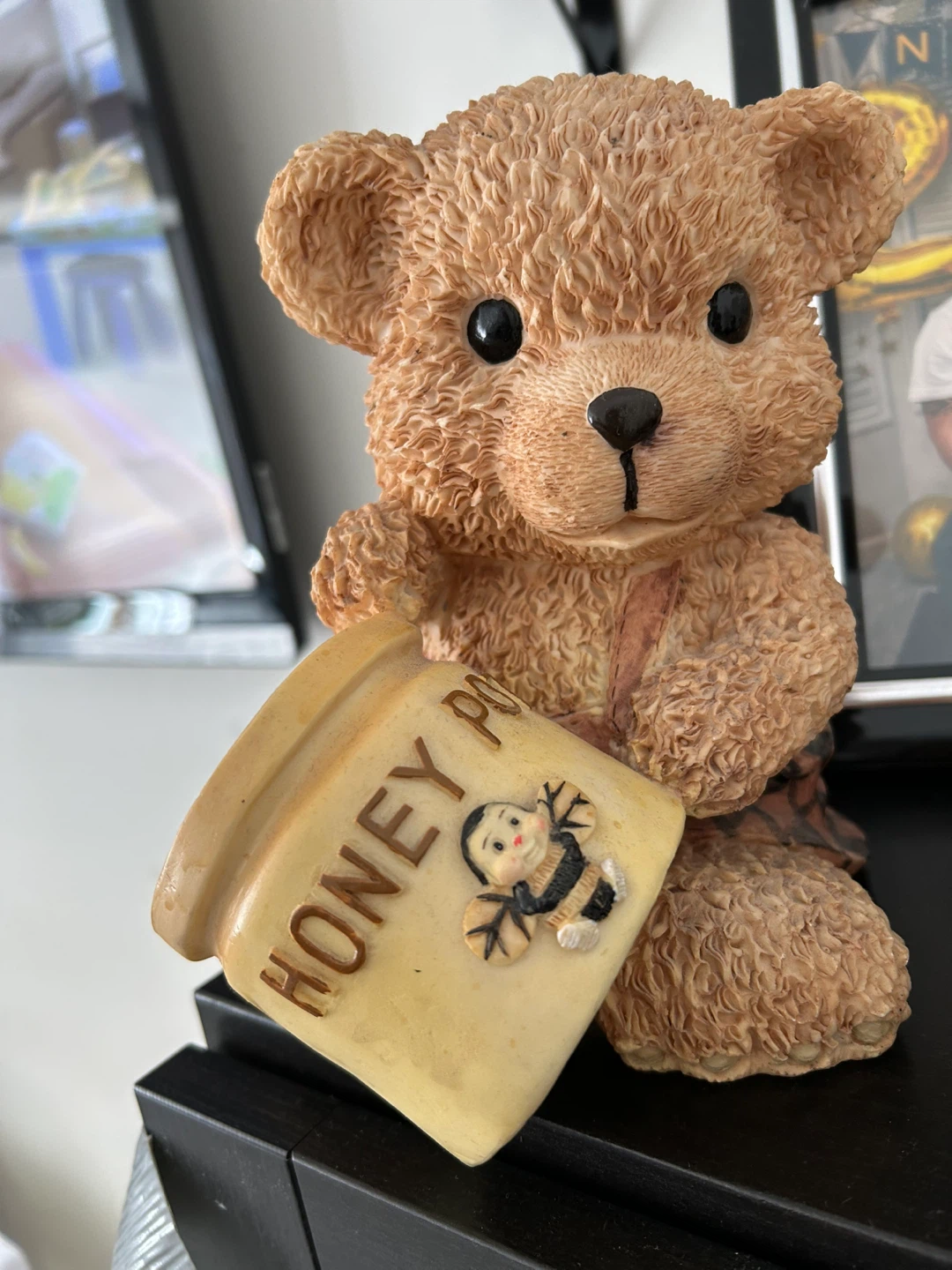 Teddy Bear "Honey Pot" Figurine PiggyBank 🥕🥕🥕
