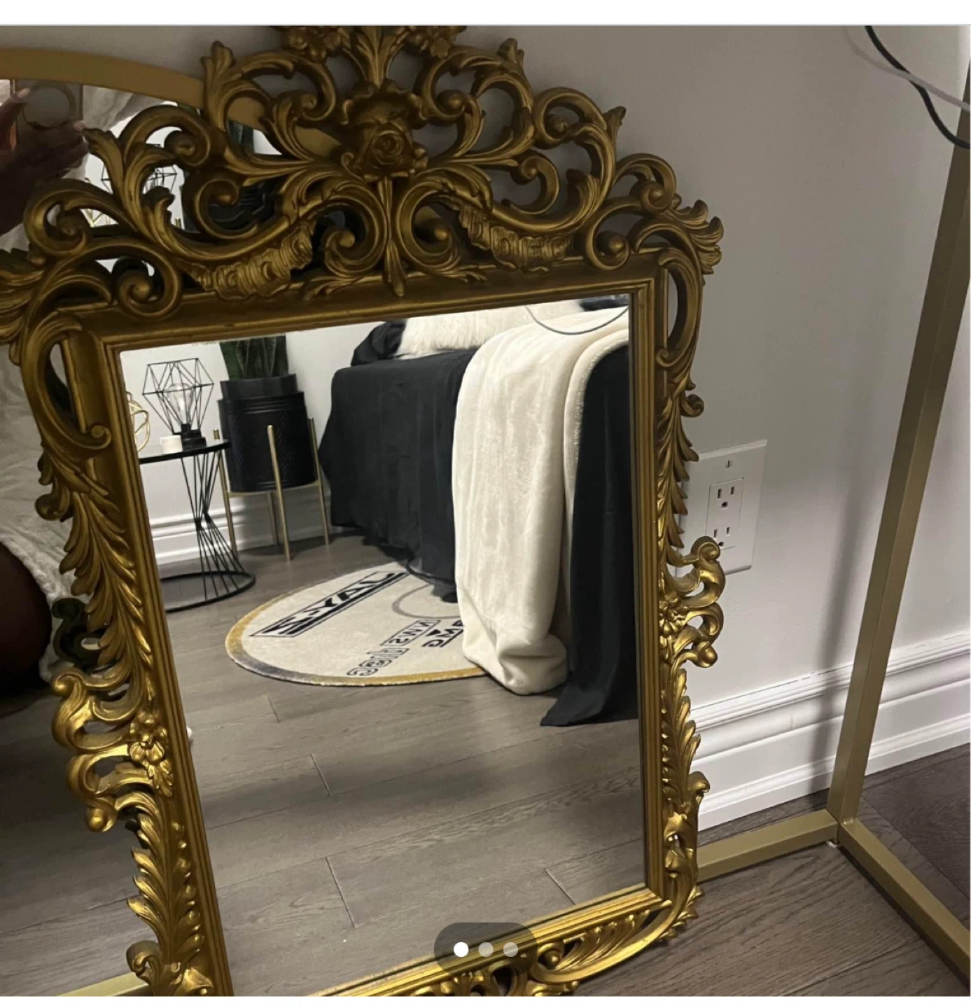 Ornate Gold Wall Mirror - photo 3