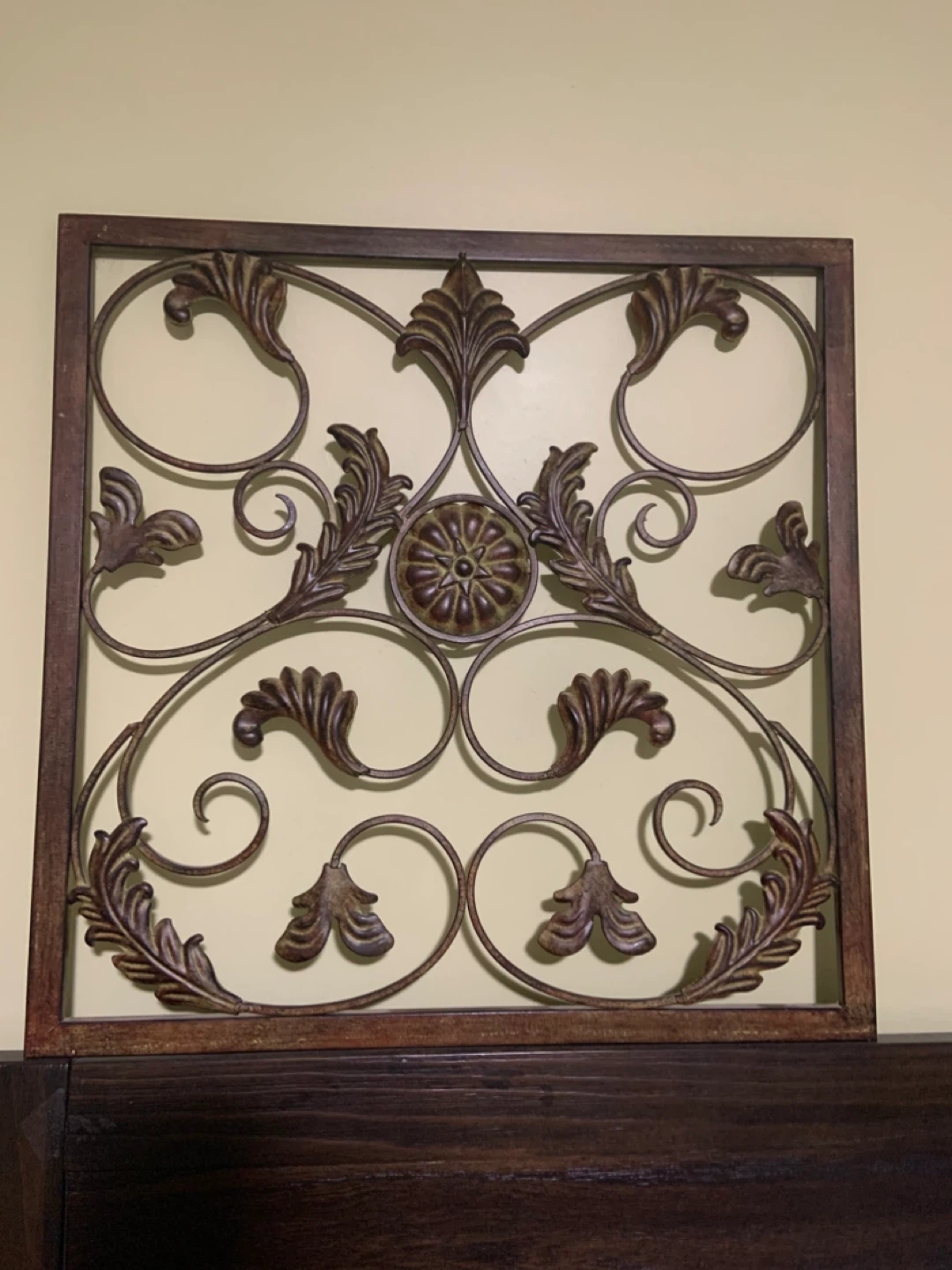 Metal wall art