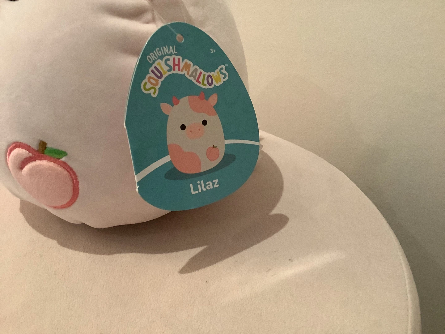 Original Squishmallows Lilaz Cow Plush Toy - photo 3