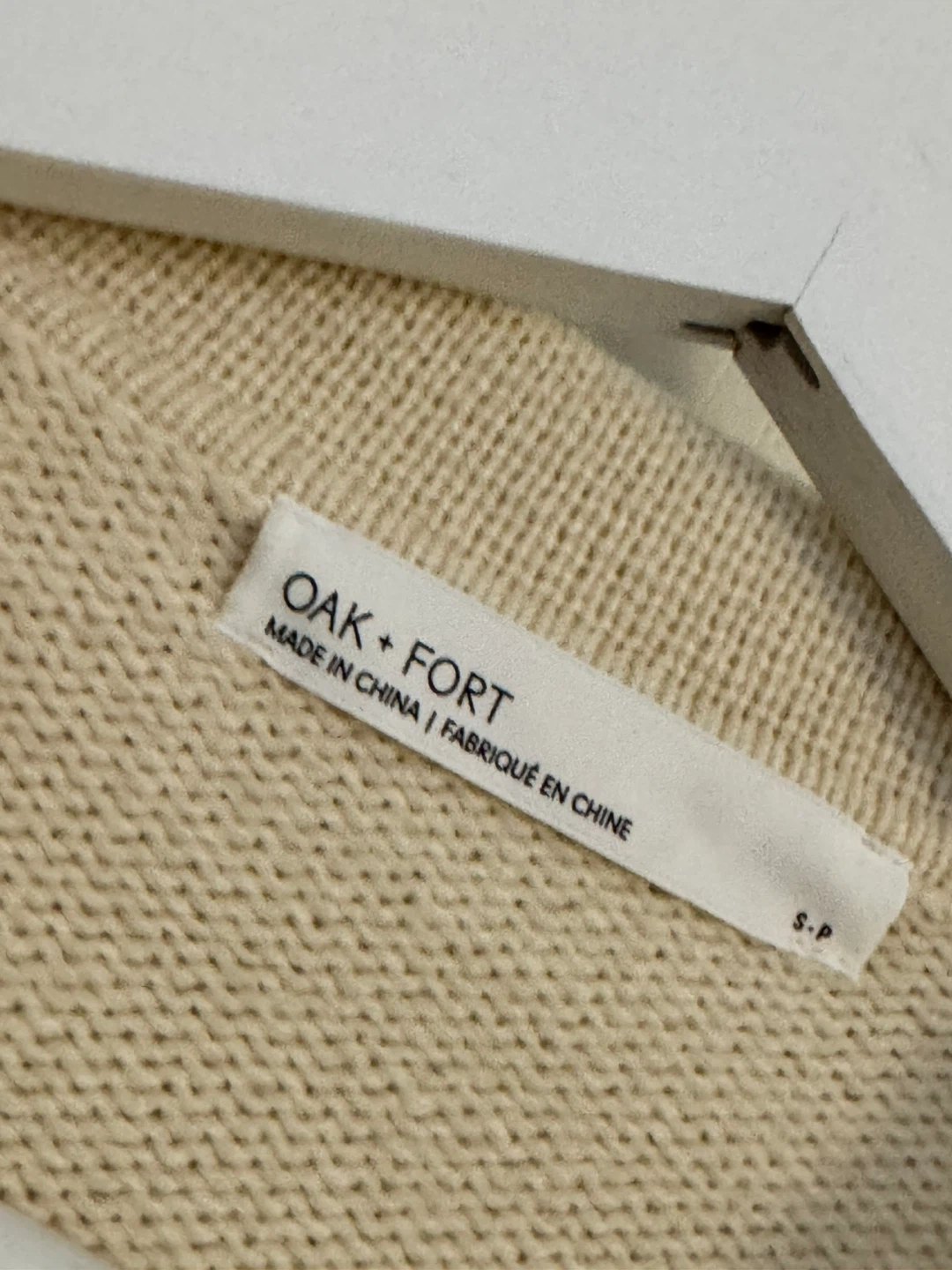 OAK + FORT Striped Collared Sweater - S - photo 3