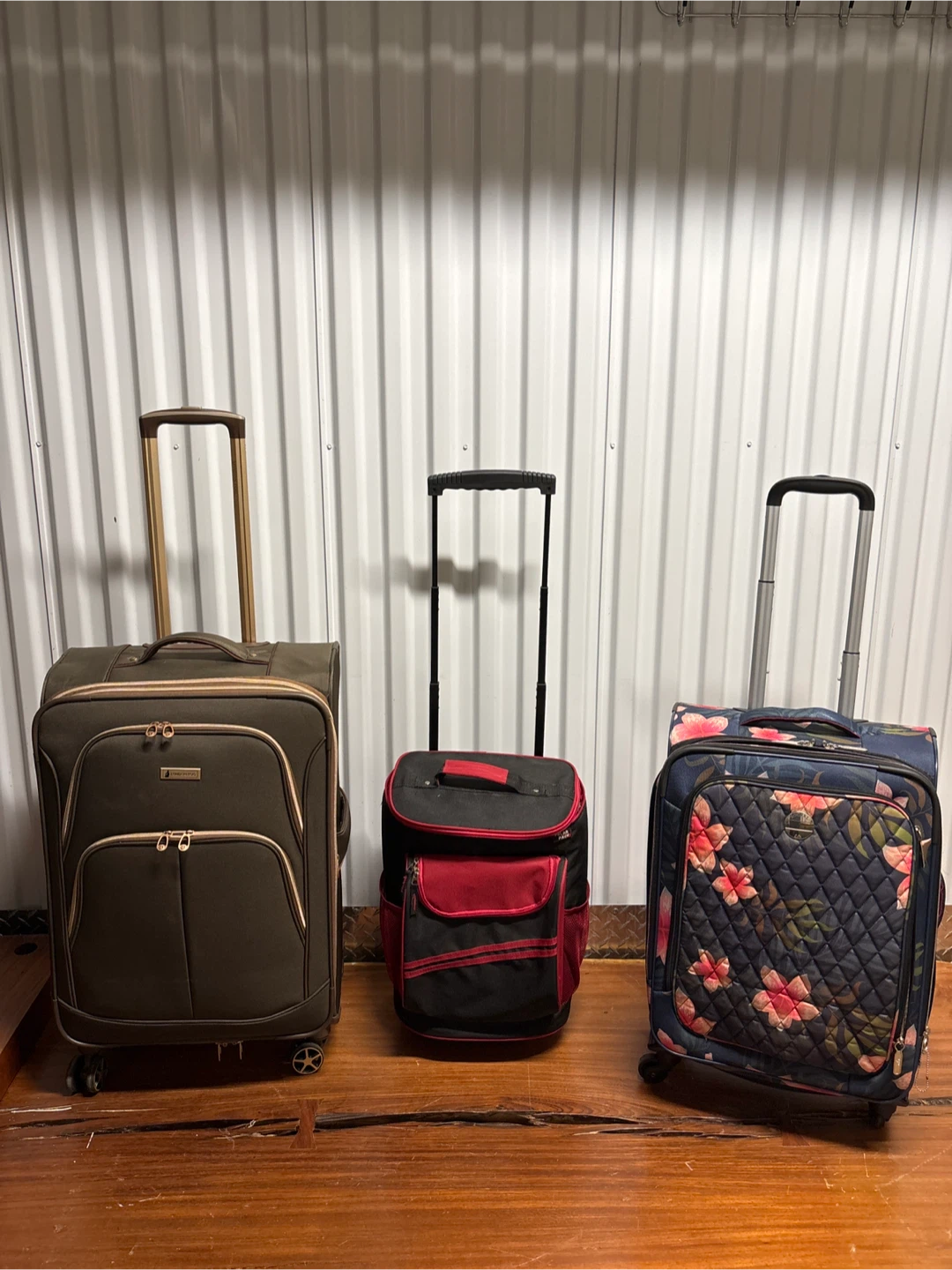 Set of 3 Rolling Luggage and Cooler Bag $60 all 3