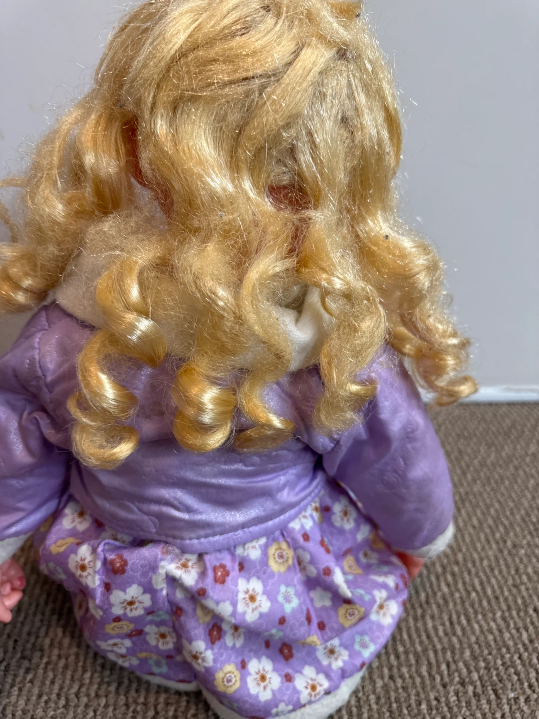 Blonde Doll in Purple Outfit - photo 2