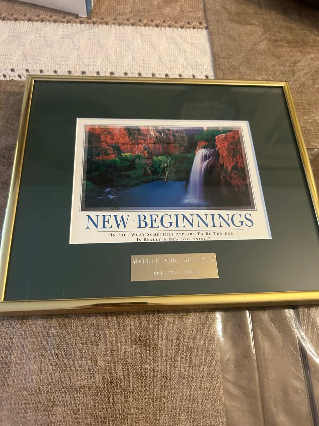 New Beginnings Framed Print