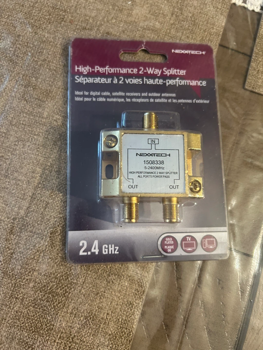 Nextech High-Performance 2-Way Splitter 2.4 GHz