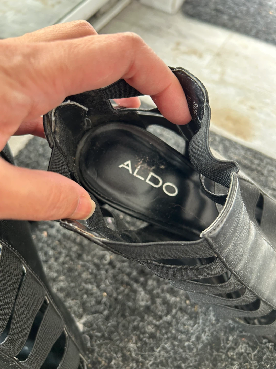 ALDO Black Strappy Heels - photo 2