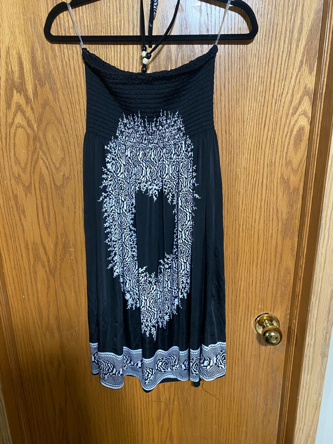 Halter Style tie up dress