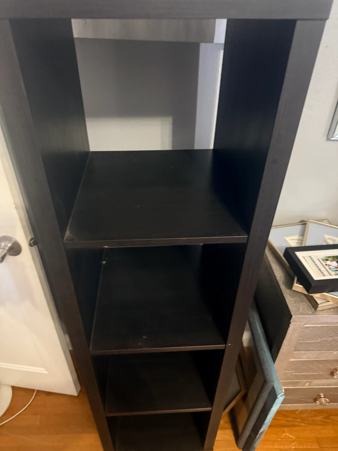 Dark Brown 4-Shelf Bookshelf ikea