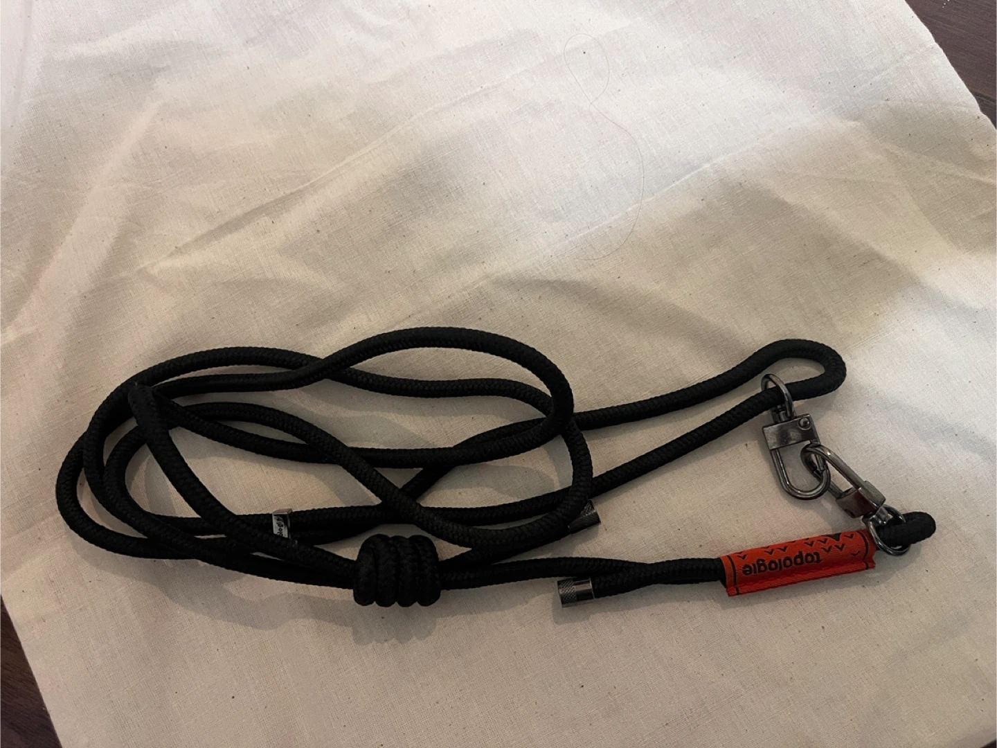 Topologie Black Rope phone Strap