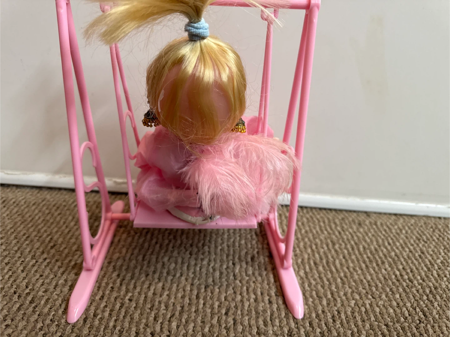 Pink Doll with Swing Set - photo 2