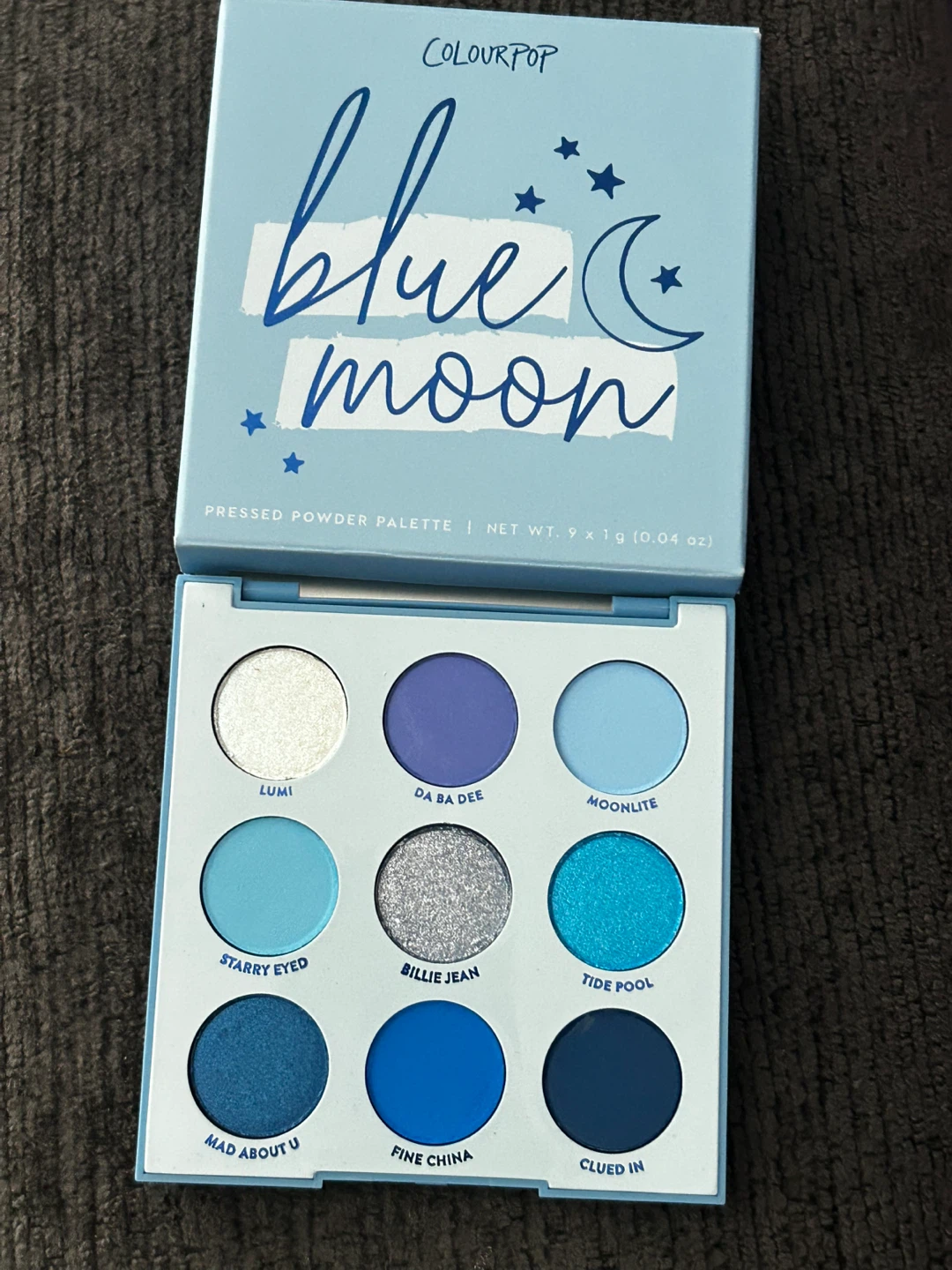 ColourPop Blue Moon Pressed Powder Palette
