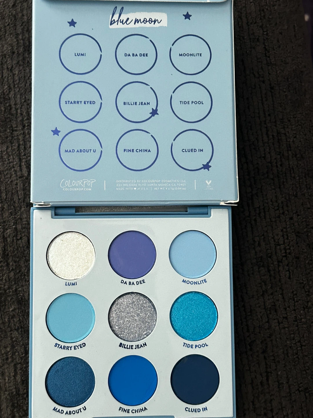 ColourPop Blue Moon Pressed Powder Palette - photo 3