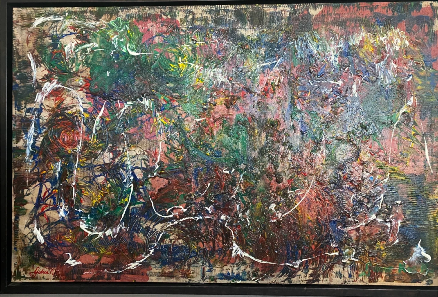 Abstract Expressionist Painting by Gulnur Koc Kuran - photo 3