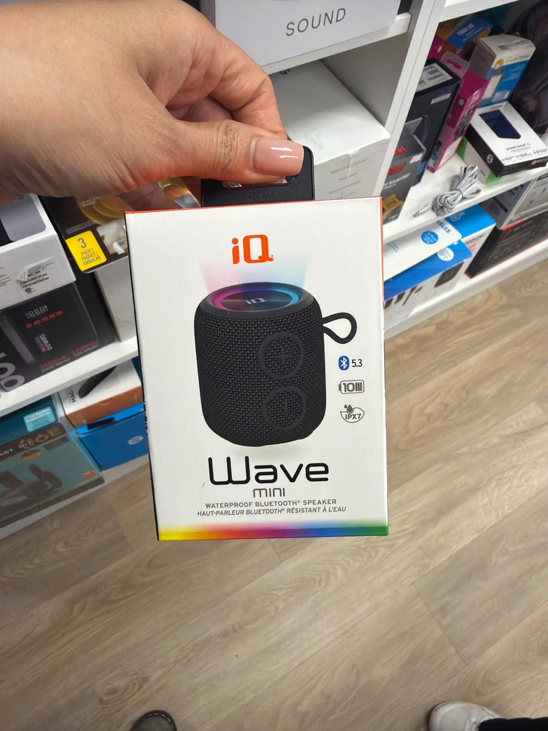iQ Wave Mini Waterproof Bluetooth Speaker