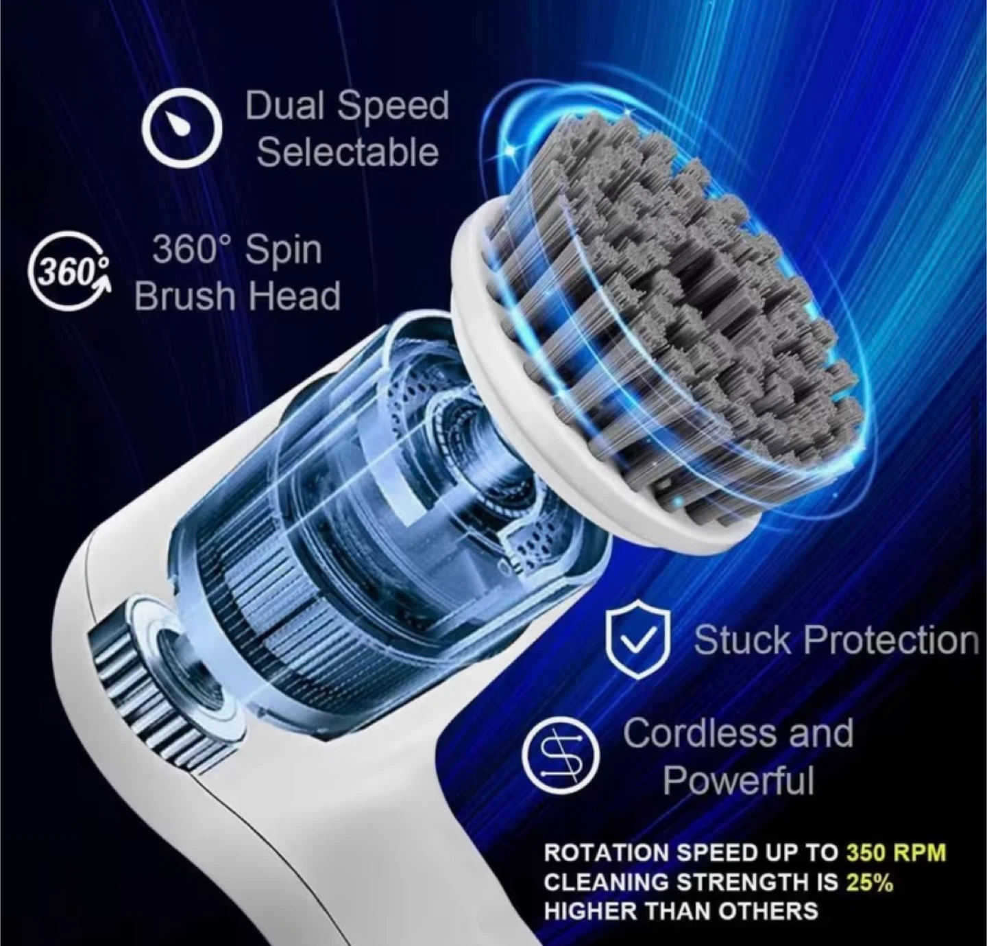 Electric scrubber, - photo 4