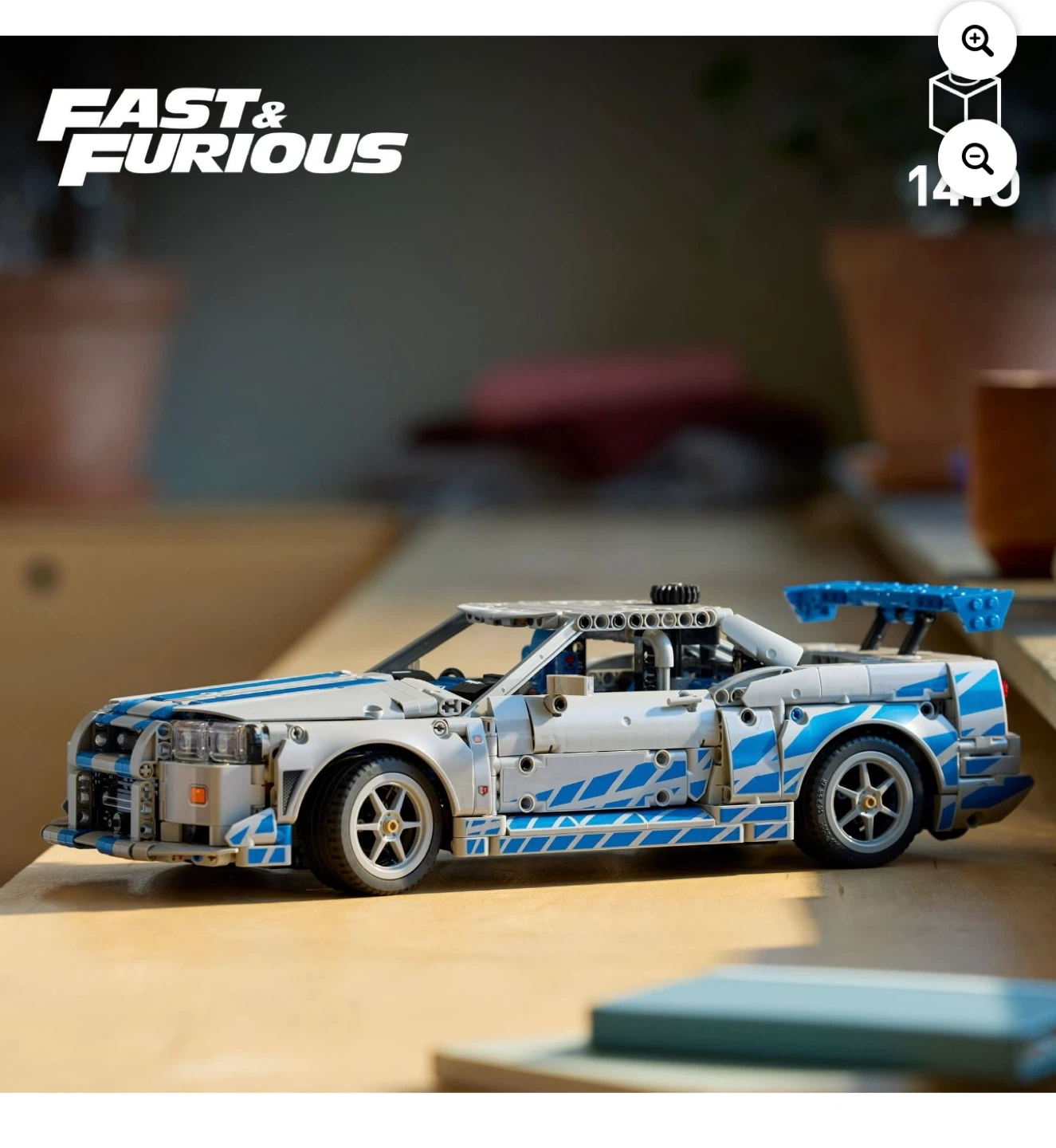 LEGO Technic Nissan Skyline GT-R (R34) Fast & Furious 42110 - photo 2