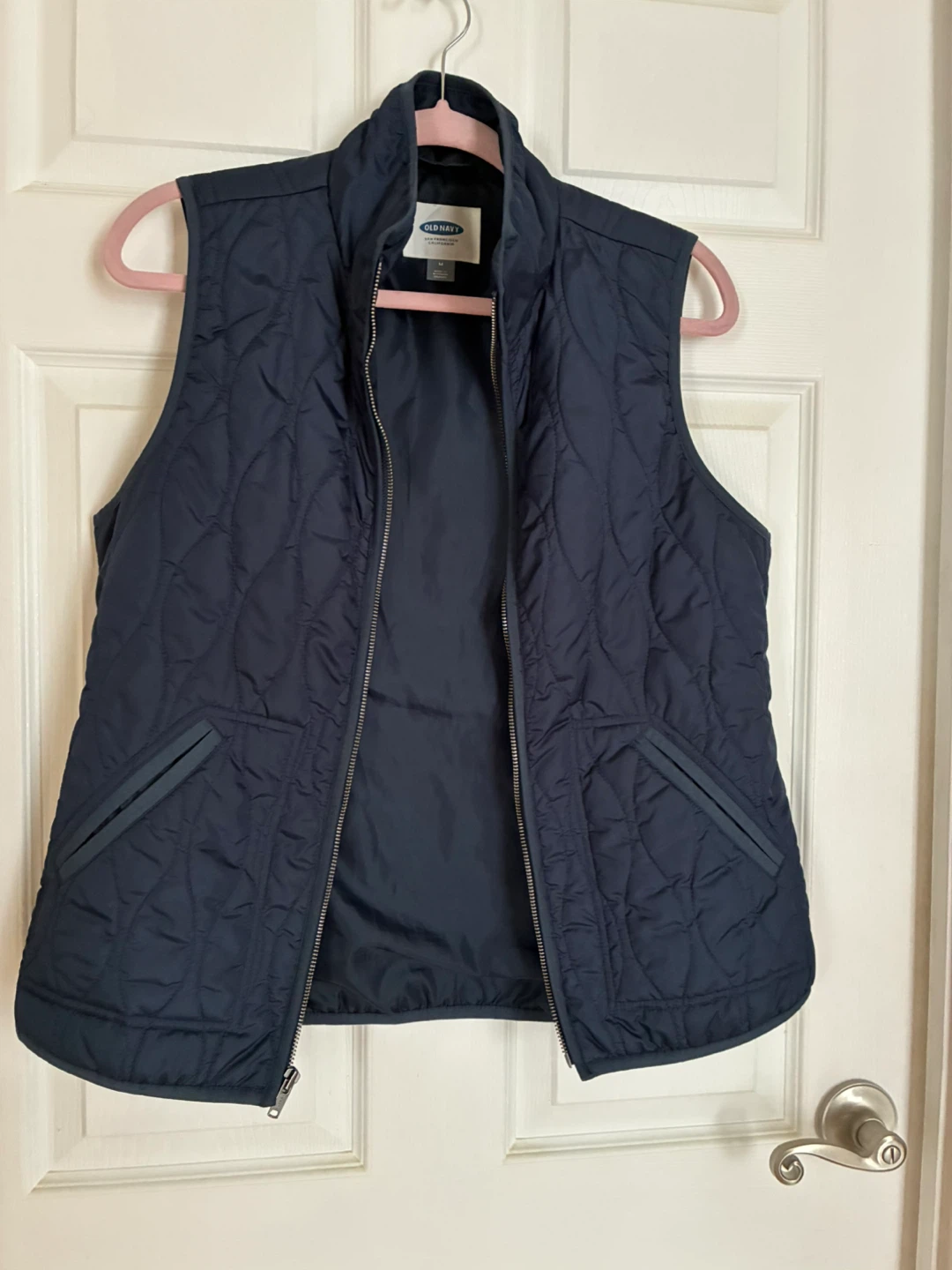Old Navy Quilted Vest - Navy - Medium - photo 3